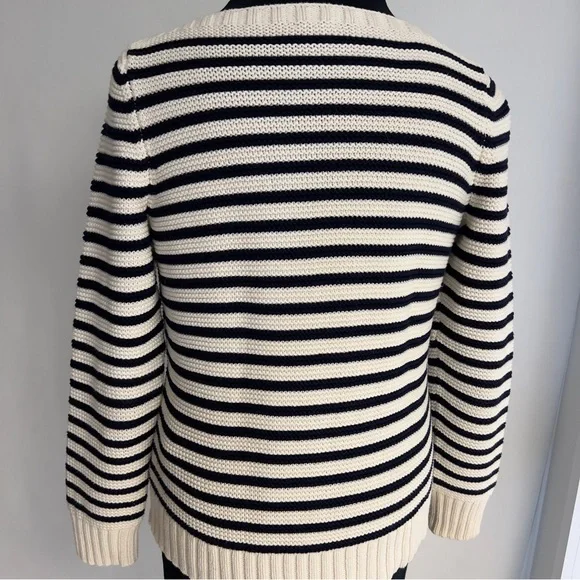 TALBOTS Knit Stripes Sweater NWT - Picture 6 of 8